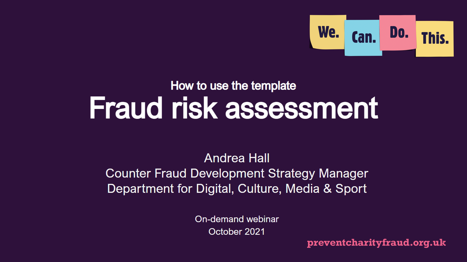 Fraud Risk Assessment Template