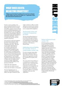 Economic Crime and Corporate Transparency Act FAP helpsheet V3b document cover